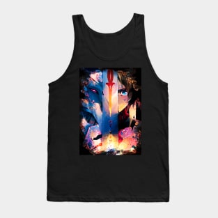 Neon saber Tank Top